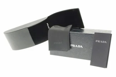 Authentic PRADA Rx Eyeglasses PR 17VV-1AB10 Black w/Demo Lens 54mm *NEW* 4