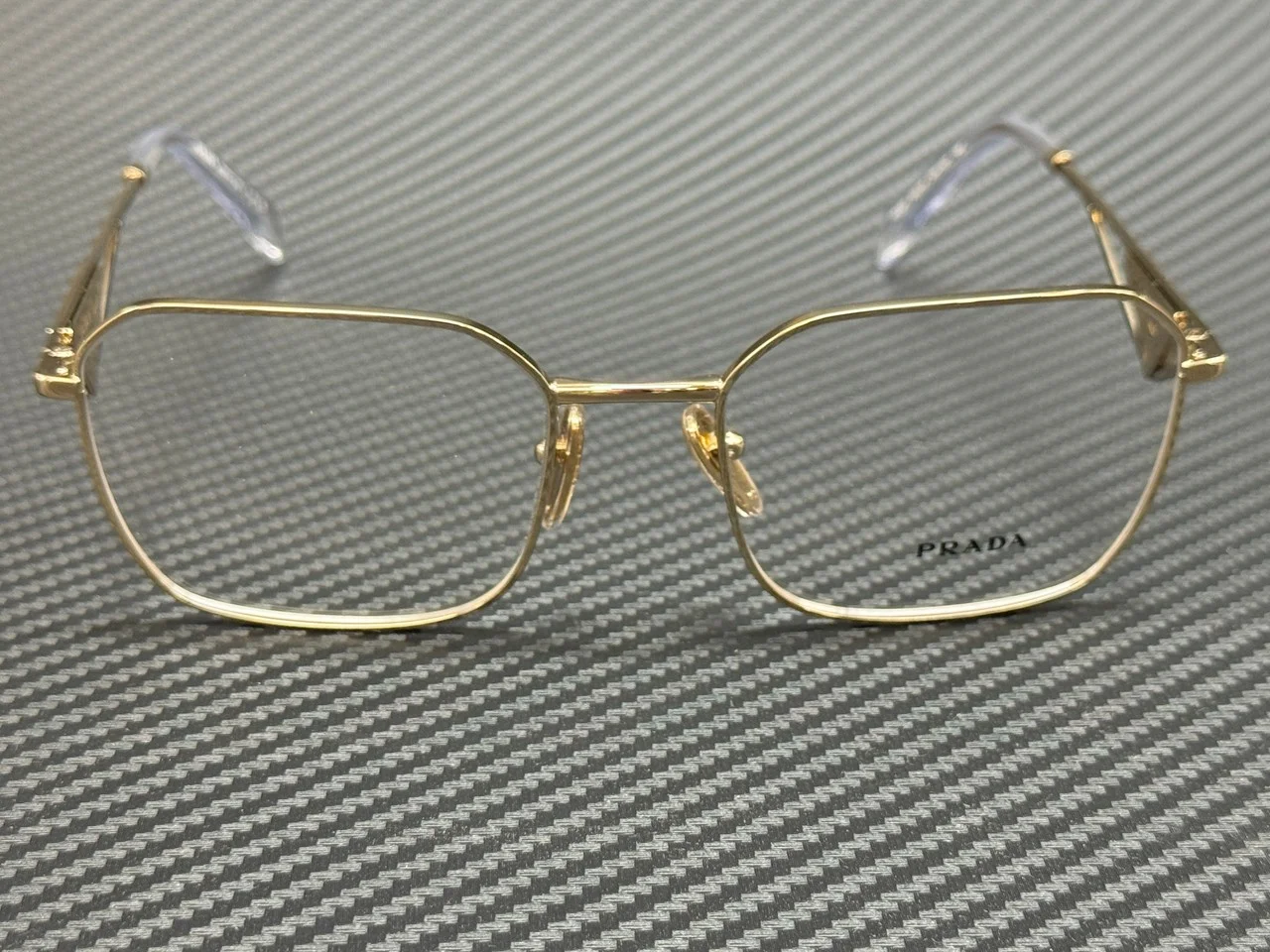 PRADA PR A51V ZVN1O1 Pale Gold Women 3